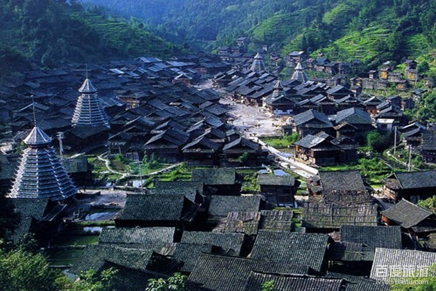 晚寨鼓楼VR全景